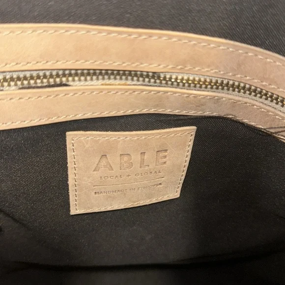 Able Leather Backpack Purse - Picture 3 of 8